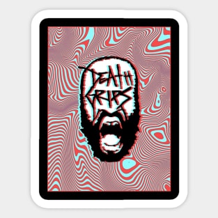 The Glith of Death Grips Sticker